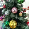 Bola de Espejo Colorida Mosaico Bola de Discoteca Adorno para Árbol de Navidad Bola de Espejo Reflectante Decoración Colgante Decorativa Transfronteriza