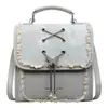Bolsa Minimalista de Nicho Nova Tendência Primavera 2026, Bolsa Transversal Texturizada com Laço Doce Estilo College da Moda para Mulheres