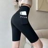 Shorts de Segurança Finos de Verão, Calça Shark de Cintura Alta com Controle de Barriga e Levanta Bumbum, Não Enrola, Sem Costura, Pode Ser Usado como Roupa Externa