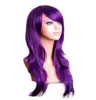 Cos animación de rol largo cosplay color pelucas europeas y americanas comercio exterior explosiones doradas venta directa de fábrica en stock 70 cm