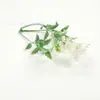 Helechos de Simulación Nuevos en Varios Estilos con Escarcha Blanca, Enredaderas de Plantas Verdes para Manualidades, Coronas, Accesorios de Decoración para Paredes de Flores de Boda