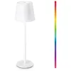 Lámpara de Mesa Minimalista Moderna, Lámpara de Mesa Decorativa Recargable, Dormitorio, Restaurante, Bar, Sensible al Tacto, Luz Nocturna de Ambiente de Gama Alta