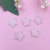 Amazon Piedra Natural Cristal 20mm Estrella de Cinco Puntas No Porosa Colgante Estrella Luna Joyería Pequeños Adornos de Estrella Accesorios