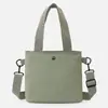 Bolsa de ombro transversal grande para atividades ao ar livre 2026 nova bolsa esportiva casual bolsa de tecido estilo japonês cor sólida leve para o dia a dia