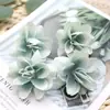 Flor Artificial Cabeça de Flor de Lírio-do-Vale Pequena Feita à Mão DIY Móveis Sala de Estar Decoração Arranjo Casamento Parede de Flores Painel Atacado