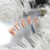 Océano Rosa Hecho a Mano Uña Portátil Ojo de Gato Zircón Marino Gema Parche de Uñas para Fototerapia Parche de Uñas Parche de Uñas