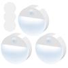 Luz Nocturna LED Inteligente Inalámbrica Transfronteriza con Sensor de Cuerpo Humano para Cabecera, Hogar, Baño, Pasillo, Armario