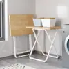 Mesa dobrável simples, modelo novo para refeições em casas pequenas, mesa portátil para uso externo para montar barracas, mesa quadrada comercial