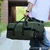 Bolsa de Reboque Dobrável com Rodas Transporte Manual Bolsa de Viagem Mochila Multifuncional Bolsa de Viagem Bagagem de Mão para Longa Distância Bagagem de Despacho