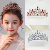 Corona Tiara Novia Vestido de Novia Accesorios para el Cabello 2025 Corona de Cumpleaños Joyería Estilo Europeo y Americano Princesa