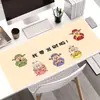 Mouse Pad Criativo de Ano Novo Tapete Grande para Jogos de Ano Novo Tapete Espesso Resistente à Sujeira e ao Desgaste para Mesa de Computador Antiderrapante