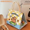 Bolsa Original de Alta Calidad y Bonita para Lonchera Oficina Estudiante Portátil Aislamiento de Papel de Aluminio Bolsa para Lonchera de Gran Capacidad