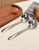 Utensílios de Cozinha Domésticos de Aço Inoxidável, Resistentes a Altas Temperaturas e à Prova de Ferrugem, Espátula, Concha de Sopa, Escumadeira, Ferramentas de Cozinha Multifuncionais