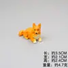 Micro Paisagem Animais Fofos Filhote de Corgi West Highland Adorável Cachorro Jardinagem Ornamentos de Resina Acessórios Ano do Cachorro Pequenas Figuras