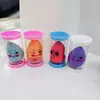 Huevo de belleza sin polvo uso dual húmedo y seco huevo de belleza al por mayor empaque independiente calabaza gota de agua corte oblicuo esponja huevo de maquillaje