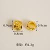 Accesorios de Oro de Arena Vietnamita, Cadena DIY Hecha a Mano Pixiu de Larga Duración Sin Decoloración, Hilo para Joyería Antigua, Cuentas Sueltas, Colgante Pequeño de Lingote