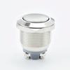 Interruptor de Botón Metálico de 19 mm con Autoreinicio Interruptor Impermeable IP65 Pin de Tornillo Botón de Cabeza Plana/Cabeza Alta