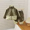 Traje Deportivo para Niños Estilo Primavera y Otoño 2026 Nuevo Estilo Niño Bebé Estilo Coreano Conjunto de Dos Piezas Ropa Delgada Bonita para Niños