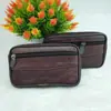 Al por mayor de fábrica bolsa de cintura para teléfono móvil para hombre, bolsa vertical de una sola capa para teléfono móvil personal, bolsa para llevar en el cinturón para hombre al aire libre, billetera