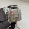 Versão Coreana Mochila Casual de Nicho para o Dia a Dia 2025 Inverno Nova Tendência Bolsa de Mão Mochila Fofa Casual Estilosa