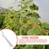 Gancho para Mudas de Tomate Gancho de Tração para Tomate Linha de Vinha para Plantio de Vegetais de Videira Corda para Videira Trepadeira