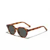 Gafas de sol Xunge Nuevas Retro TR90 con Pin Estilo Japonés y Coreano Redondas Ins para Hombre y Mujer 2025 Nuevas Transfronterizas