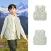 Balabala Balaone Colete Infantil Meninas Meninos Jaqueta Leve Tops Novas Roupas Infantis 2025 Outono e Inverno