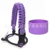 Alça de Corda Paracord para Garrafa de Água em Estoque Transfronteiriça, Manga Portátil para Copo Espacial, Alça de Transporte de Copo com Manga de Base de Silicone para Garrafa de Água Portátil ao Ar Livre