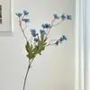 Pequeñas Flores de Ciruelo Artificiales Retro Flores Falsas de Ciruelo Pequeño de Cera de Gama Alta Arreglo Floral Decorativo para Sala de Estar Mesa de Comedor Venta al por Mayor Transfronteriza