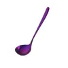 Colher de Mingau de Aço Inoxidável 304, Colher Pequena para Sopa, Colher Doméstica de Cabo Longo, Colher Pública, Colher de Sopa para Loja de Macarrão