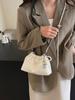 Bolso Cubo Versátil de Alta Gama Estilo Coreano, Nuevo Diseño de Nicho Primavera/Verano 2026 Bolso Bandolera con Cadena para Mujer