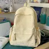 Bolso de Hombro Doble Estrella de Alto Valor Estilo Coreano Diseño de Nicho Mochila para Chicas de Secundaria Gran Capacidad para Viajes Diarios Ligero