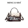 Bolso cuadrado pequeño bordado de estilo chino nuevo, nuevo diseño de nicho de verano, bolso de hombro y cruzado, bolso de mano versátil y moderno para el trabajo