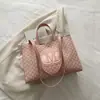 Bolso Tote Estampado de Gran Capacidad Estilo Francés de Nicho para Mujer 2025 Invierno Nuevo de Moda Bolso de Hombro para Compras