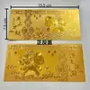 2026 Año del Caballo Billete de Oro Sobre Rojo Dinero de la Suerte Éxito Instantáneo Lámina de Oro Imitación Billete de Caballo de Cien Yuan Evento de Colección Conmemorativa Regalo