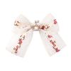 Horquilla para Niños Transfronteriza Costura Encaje Malla Lazo Estilo Princesa Pinza Lateral Accesorios para el Cabello Cola de Caballo Tocado para Niñas 4475