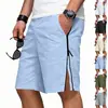 Novos Shorts de Basquete Masculino de Verão Estilo Americano High-Street Casual Hip-Hop Atlético com Zíper Transfronteiriços Nova Amazon TK