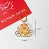 Llavero Lindo de Capibara Estudiante Material Escolar Regalo Pequeño Paquete de Regalo de Recompensa de Alto Valor para Niños