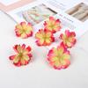 Cabeça de flor de ameixeira artificial flor falsa suprimentos de decoração guirlanda artesanal DIY material para decoração de cabeça Hanfu acessórios de flor flor de casamento