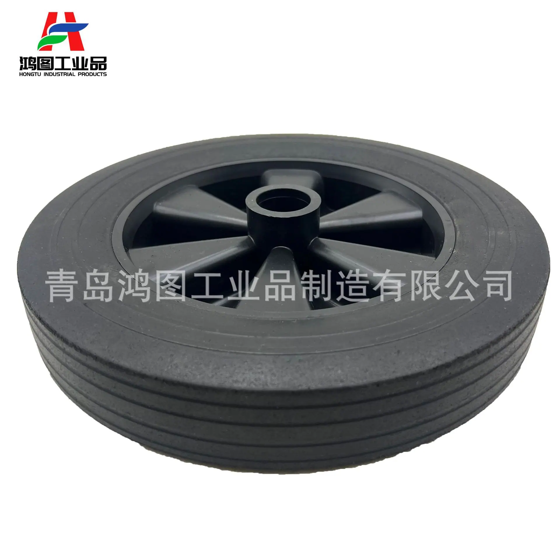 10寸10x1.75胶粉轮 (1)