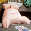 Cama de cabeceira Travesseiro Cama Cintura Proteção Almofada Grande Encosto Almofada Cintura Proteção Almofada Sofá Meninas Gelo Seda Látex Cintura Almofada