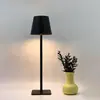 Lámpara de mesa de carga para restaurante con varilla dividida explosiva, lámpara de mesa atmosférica táctil de escritorio, portátil de hierro para camping al aire libre