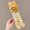 Cuerda para el pelo de estrella pequeña de alta elasticidad Banda de goma para atar trenzas pequeñas de pío Accesorios para la cabeza Banda elástica para la cabeza de niños Nueva 2025
