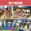 Torniquete Peatonal de Acceso con Tarjeta y Reconocimiento Facial para el Campus Universitario Comax, Puerta de Canal Comunitario de Entrada/Salida, Máquina de Puerta de Fábrica de Acero Inoxidable