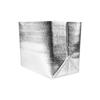 Bolsa de aislamiento de papel de aluminio engrosado, bolsa de embalaje tridimensional con cangrejo peludo, para catering, comida para llevar, barbacoa, mariscos, productos acuáticos, conservación en frío