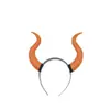 Accesorios para la Cabeza de Halloween Fiesta Actuación Diadema Multicolor Cuernos de Diablo Plástico Atrezo Realista Atrezo Divertido
