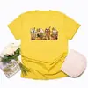 Amazon eBay Camiseta de Manga Corta de Moda Nueva Sabor Pumpkin Spice Latte Camiseta de Halloween Disfraz de Mujer Manga Corta