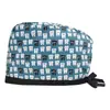 Salón de Belleza Gorro de Operación Masculino Corbata Quirófano Dental Gorro de Quimioterapia Cuidado Médico de Algodón Femenino Gorro de Enfermera Baotou