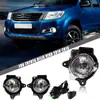 Adecuado para Toyota 12 13 14 15 16 Modelo de Año Hilux Vigo Ensamblaje de Luz Antiniebla Delantera Luz de Parachoques Electrochapada