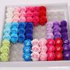 Ventas Directas de Fábrica Cabeza de Flor de Jabón de Rosa Cabeza de Flor Pequeña Flor de Jabón Día de San Valentín Caja de Regalo de Flor Individual Florería de Bodas